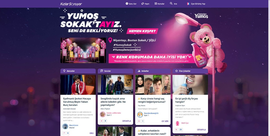 Yumoş Cover Page Project